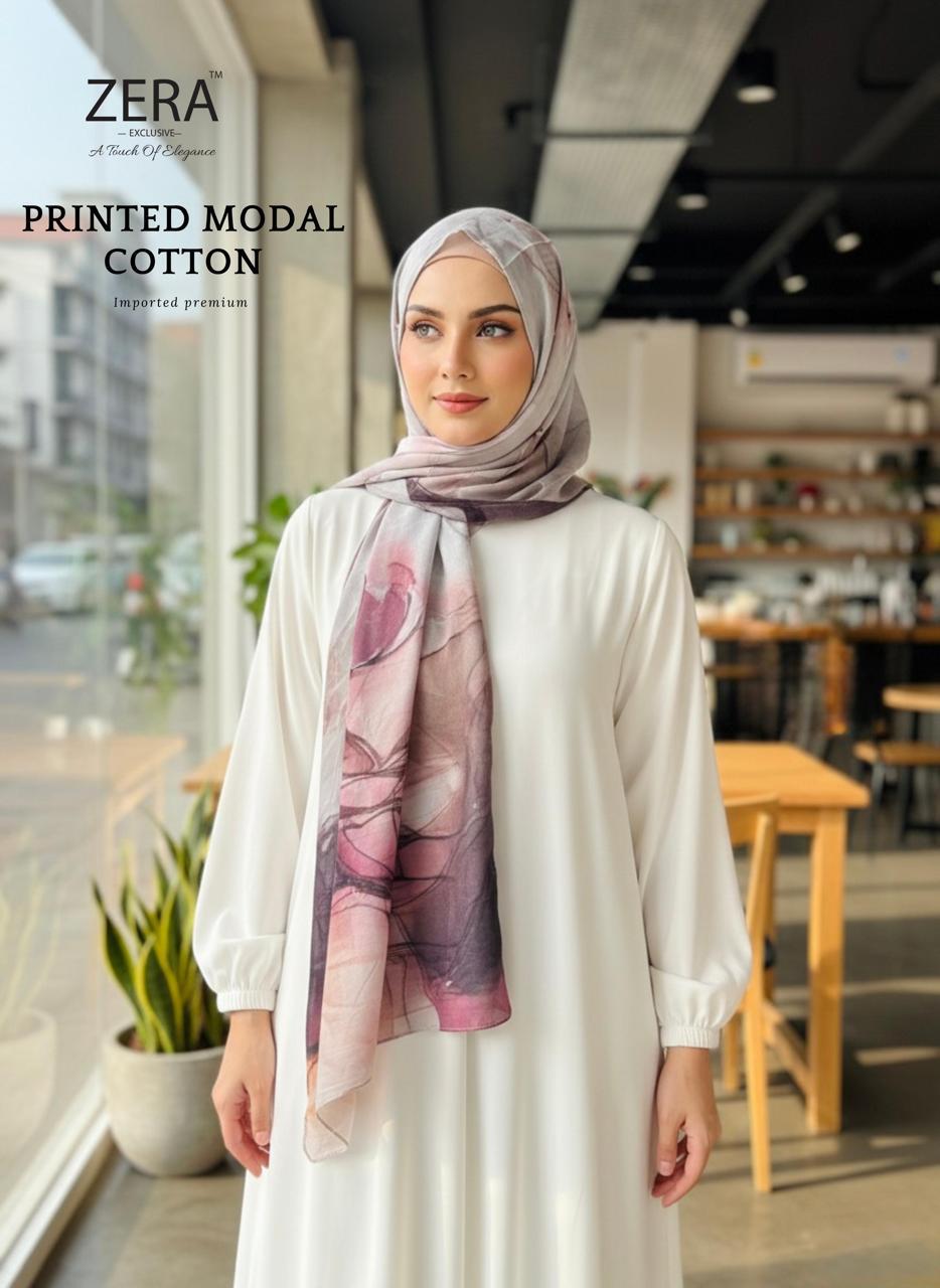 Zera Printed Modal Cotton Hijabs