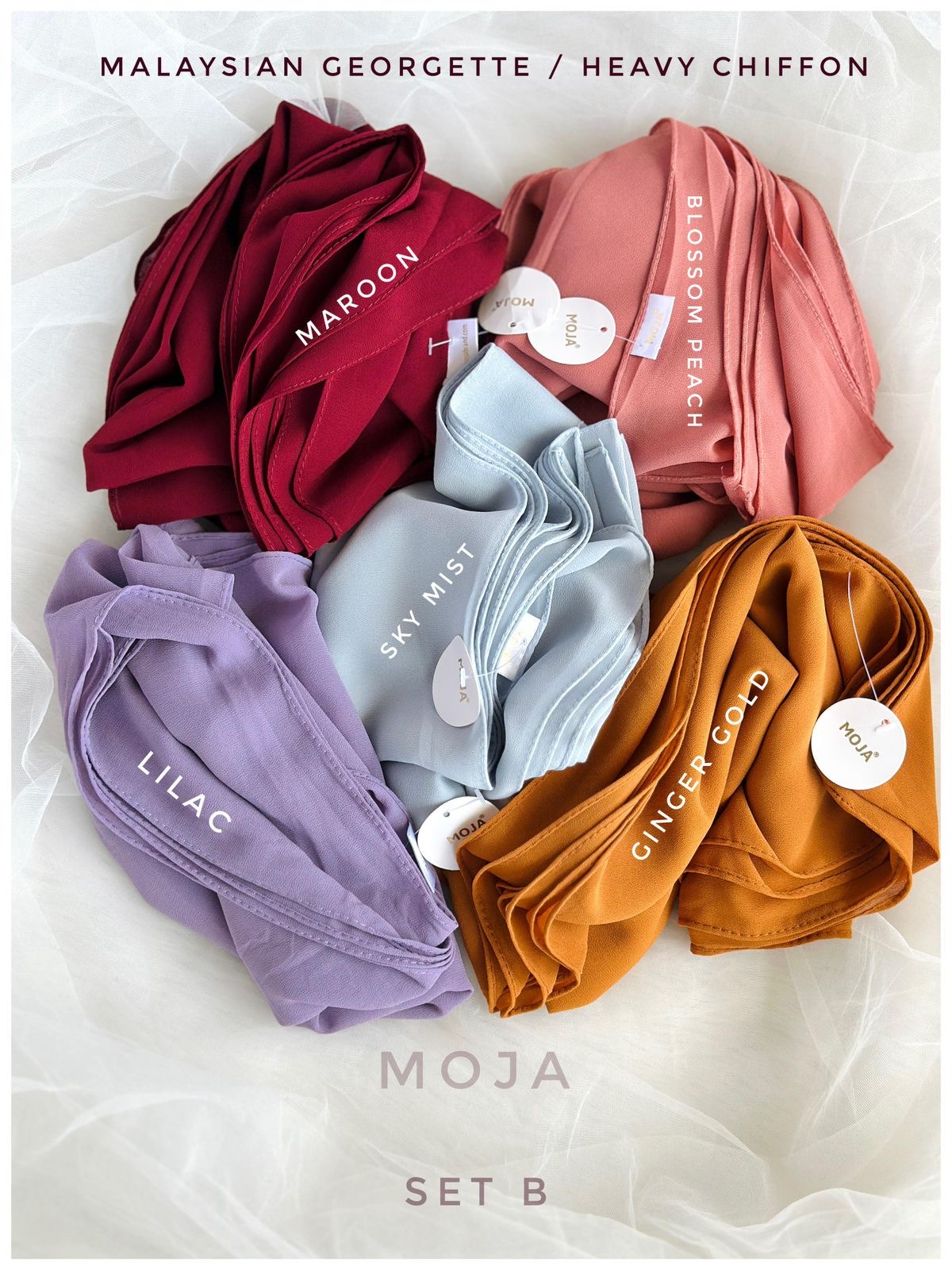 MOJA Malaysian Georgette