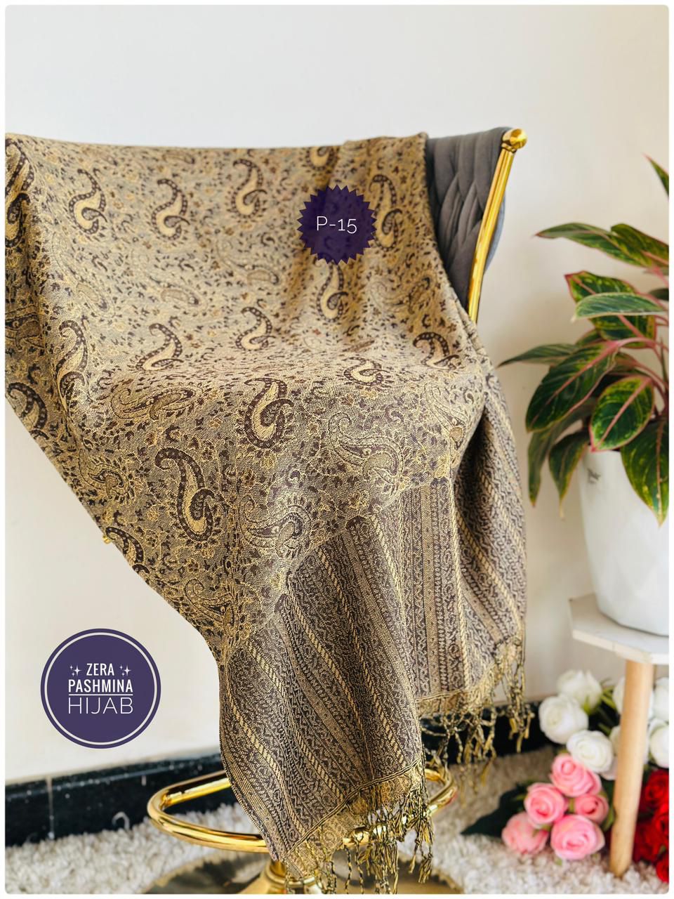 CASHMERE PASHMINA P-15